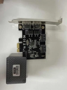PCI-E to SATA Card ESATA Card 2 External eSATA Interface PCIE to 3.0 SATA Card - Picture 1 of 4
