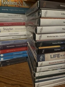 Joel Osteen CD/DVD Lot - Picture 1 of 28
