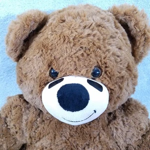 "Build a Bear Workshop BABW Peluche Marrón Fútbol Jugador Oso 18" - Imagen 1 de 9
