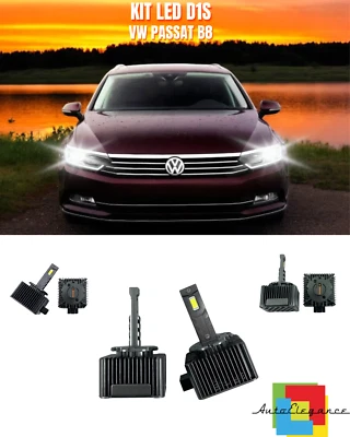 ⭐FAROS ANTINIEBLA D1S LED 6000K ADECUADOS PARA VW PASSAT B8⭐ - Imagen 1 de 4