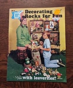 Vintage 1973 Rock Painting Craft Magazine - Decorating Rocks for Fun - Picture 1 of 4