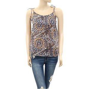 Bonpoint Lady Y Camisole Blouse Top Printed Sleeveless Cotton Kids S NEW 230657 - Picture 1 of 5