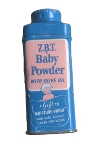 Vintage Collectible Z.B.T. Baby Powder Tin Sample Sized - Picture 1 of 1