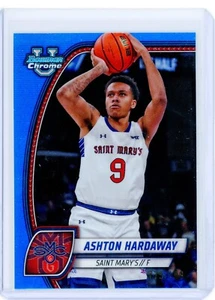 ASHTON HARDAWAY 2024 Bowman U Chrome True Blue Refractor 1st RC /199 - Picture 1 of 2