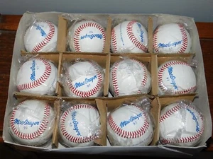 MacGregor Leather Baseballs Professional League 97 - 1 Dozen - NEW - Picture 1 of 2