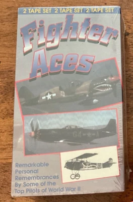 FIGHTER ACES - Personal Rememberances 2 VHS VIDEOS Rare - NEW, SEALED - Image 1 of 4