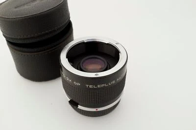 Kenko 2x OP TELEPLUS MC7 LENTE CONVERTIDOR Para OLYMPUS OM + Estuche de Cuero Kenko Foto 1 de 4