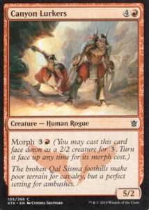 CANYON LURKERS 105/269 KHANS OF TARKIR MTG MAGIC LP - Picture 1 of 1