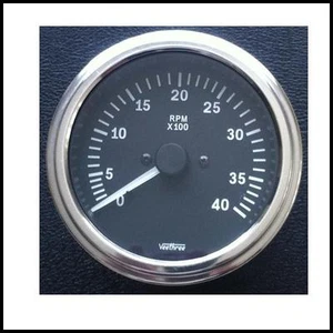 Tachometer 86mm Diesel; Alternator driven Tachometer - Picture 1 of 5