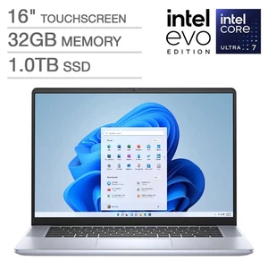 Laptop Dell Inspiron 16 Plus 7640 Ultra 7 2024 32GB 1TB SSD 16" FHD+ Táctil - Imagen 1 de 10