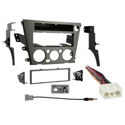 Fits Subaru Legacy 05-09 w/o Auto Climate Single DIN Harness Radio Dash Kit - Image 1 of 4