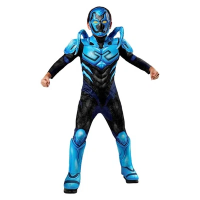 Disfraz de escarabajo azul de lujo para niño de DC Comics Foto 1 de 2
