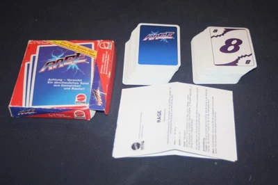 Rage Kartenspiel  Mattel  - Vollständig, Anleitung Top Zustand - Bild 1 von 4