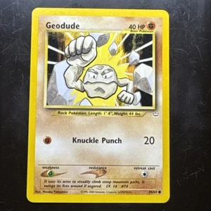 Pokémon TCG Geodude Neo Revelation 44/64 Regular Unlimited - Picture 1 of 3