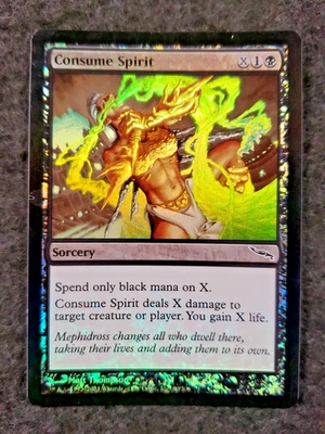 1x Consume Spirit - Foil NM Eng MTG - Mirrodin (DS3D1L5) - Image 1 of 4