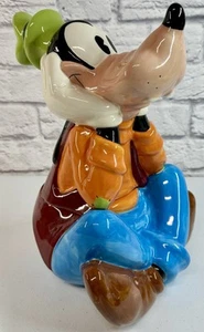 13” Treasure Craft Goofy Ceramic Cookie Jar Walt Disney Sitting - Picture 1 of 9