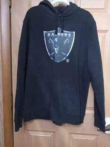  LA Raiders Para Hombres Talla XXL Negro Retro Fanáticos Sudadera con Capucha NFL Sudadera - Imagen 1 de 13