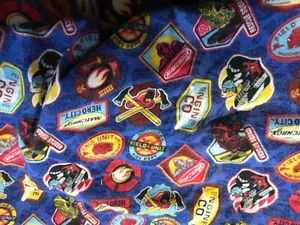 2006 Mattel Matchbox Flannel 34” x 40” - Picture 1 of 4