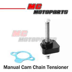Tensor de cadena de leva manual negro para Honda VFR800F 14 15 16 17 -MC - Imagen 1 de 2