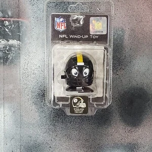 Casco de equipo de cuerda NFL Steelers Bleacher Creatures NFL WIND UP sellado 491L - Imagen 1 de 4