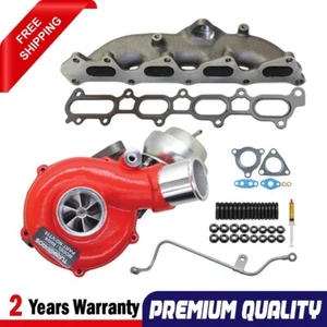 GEN1 Turbo+Genuine Manifold, Oil Feed Pipe For Mitsubishi Triton MN 2.5L - Picture 1 of 16