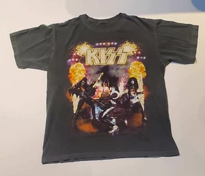 KISS World Domination Concert T Shirt 2003 2004 Original Tour Shirt - Picture 1 of 5
