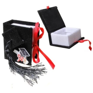 Bestandene Prüfung Buch mit Doktorhut Geschenkverpackung Geldgeschenk - Bild 1 von 1