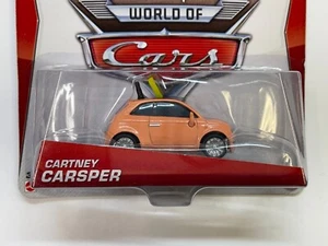 DISNEY WORLD OF CARS RACE FANS CARTNEY CARSPER COLLECTOR NO. 1/9 - Picture 1 of 6