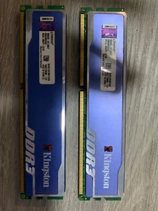 (2x4GB) Kingston HyperX Blu KHX13C9B1/4R 4GB DDR3 SDRAM DIMM 1333Mhz - Picture 1 of 2