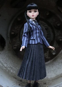 ELLOWYNE WILDE ANY WEDNESDAY ADDAMS INSPIRED VDC TONNER 16” DOLL LE 400 - Picture 1 of 18