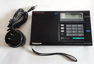 Vtg Panasonic RF-B40 Portable FM LW MW SW Radio Receiver Strap RP-65A AC Adaptor - Picture 1 of 16