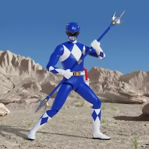 Figura Super 7 Power Rangers Ultimates Wave 3 Blue Ranger - Imagen 1 de 3