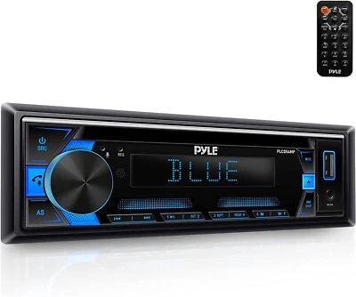 Pyle PLCD54MP Single DIN AM/FM Radio Stereo USB Bluetooth Receiver - Image 1 of 4