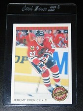 1992-93 O-PEE-CHEE PREMIER JEREMY ROENICK CARD #5 (Near-Mint - Mint)
