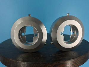 Burlington Recording AEG-NAB Aluminium HUB-ADAPTER for Spindle Plates (Pair) - Picture 1 of 4