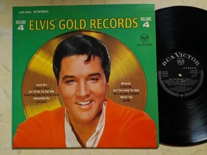 ELVIS PRESLEY Golden Records Volume 4 *60s GERMAN SILVER BLACK RCA PRESS*NM - Bild 1 von 6