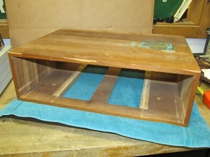Vintage Sansui? Stereo Tuner, Amplifier, Receiver Wood Case Cabinet - Picture 1 of 16