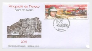 monaco 2022 race cars sport formula german pilot JOCHEN RINDT voiture 2v FDC PJ - Picture 1 of 1