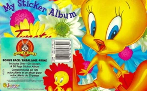 **RARE** Sandylion TWEETY BIRD LOONEY TUNES Album/Book WITH OVER 100 STICKERS - Picture 1 of 2