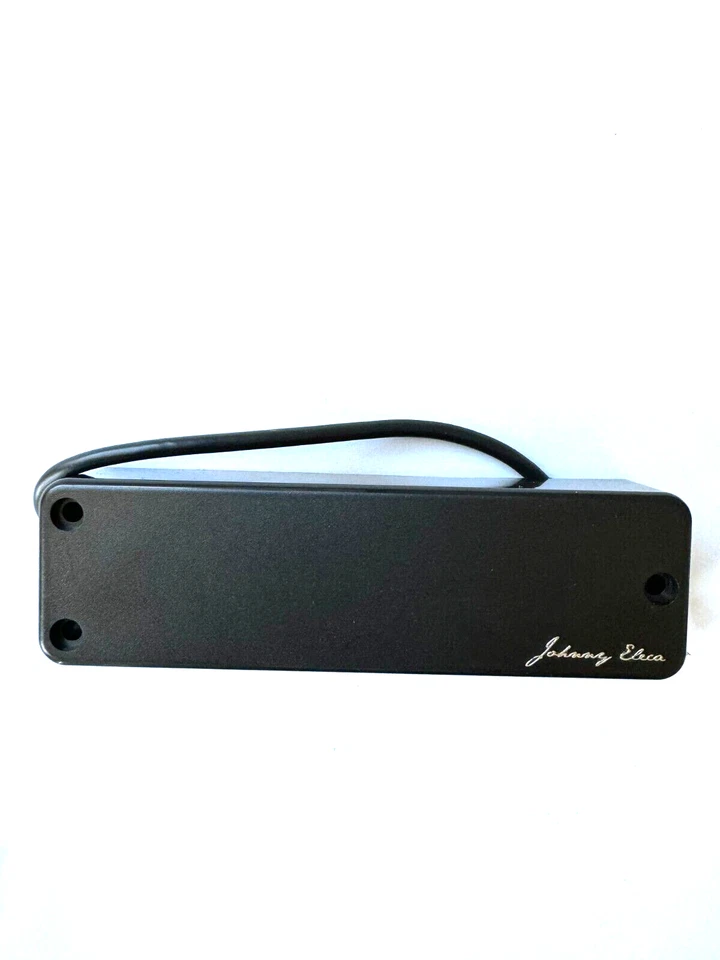 Звукосниматель Johnny Eleca Soap Bar для 5-струнной электрической бас-гитары, бридж, черный, PBB-5B-B - Изображение 1 из 4