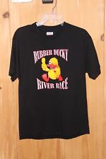 Ruber Duckey River Race Shirt Mens Large Black Vintage 90s SIngle Stitch Usa