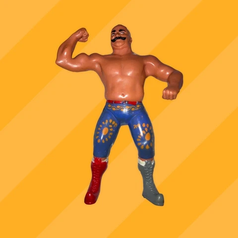 The Iron Sheik (1984) LJN 8" Inch Action Figure WWF WWE (NEAR MINT / MINT) Cover