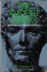 THE ANCIENT GREEKS BY M.I. FINLEY, PB/VG 1964, Sixteenth Printing 1975 - Picture 1 of 2