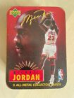 Upper Deck Michael Jordan All-Metal Collector Card Box Set + 5 Bonus Metal Cards