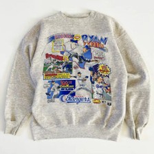 90s Texas Rangers Nolan Ryan Unisex Graphic Sweatshirt Reprint NH5277