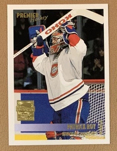 2002-03 Topps Patrick Roy Reprints #9 / 1994-95 Topps Premier #455 Patrick Roy - Picture 1 of 2