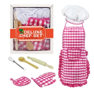 Deluxe Kids Chef Set Little Chef Role Play For Easy Bake Oven - Picture 1 of 1
