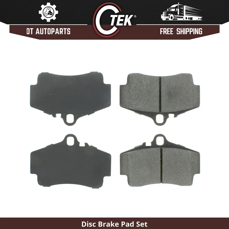 Para Porsche 911 1999-2008 | Pastillas de freno de disco traseras centradas | Semimetálicas Foto 1 de 3
