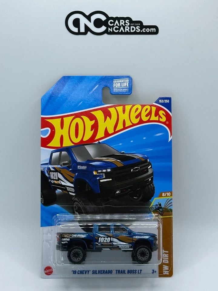 2025 Hot Wheels HW Dirt 8/10 '19 Chevy Silverado Trail Boss LT — 第 1/2 张图片