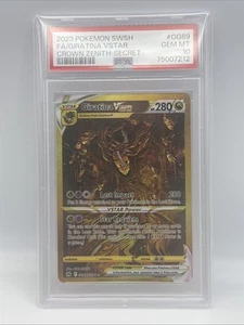 PSA 10 Giratina VSTAR GG69/GG70 SWSH Crown Zenith Insurance + Signature English - Picture 1 of 5